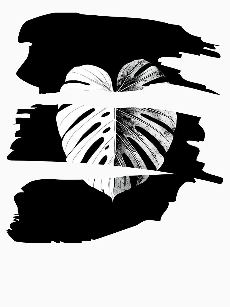 Monstera leaf by uunaa