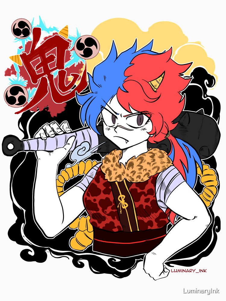 Oni by LuminaryInk