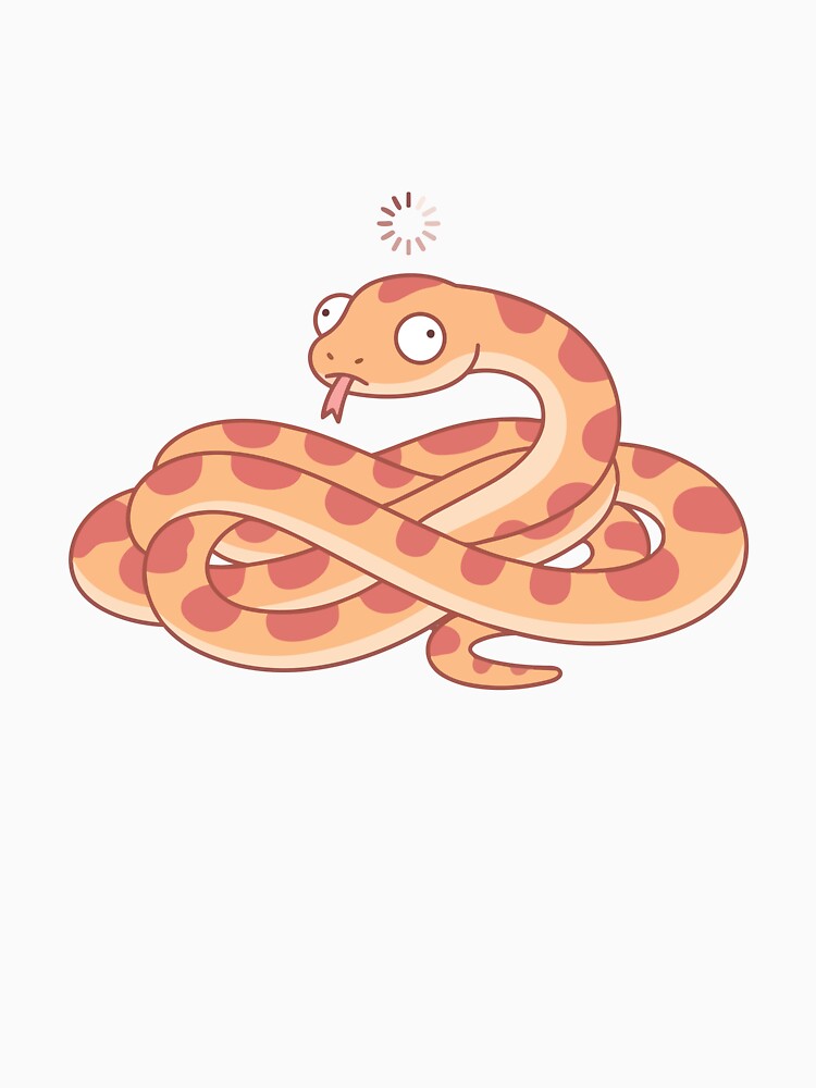 No Thoughts Just Noodle Derpy Corn Snake by Petzzz