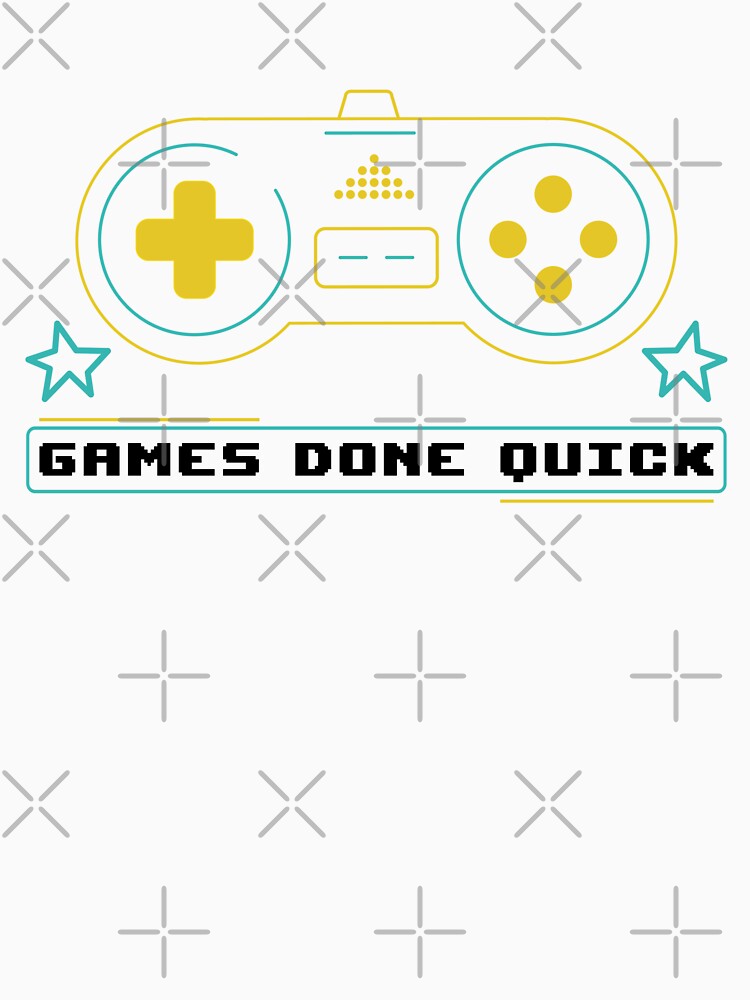 Games Done Quick, Summer Games Lovers Gift by Graphicista