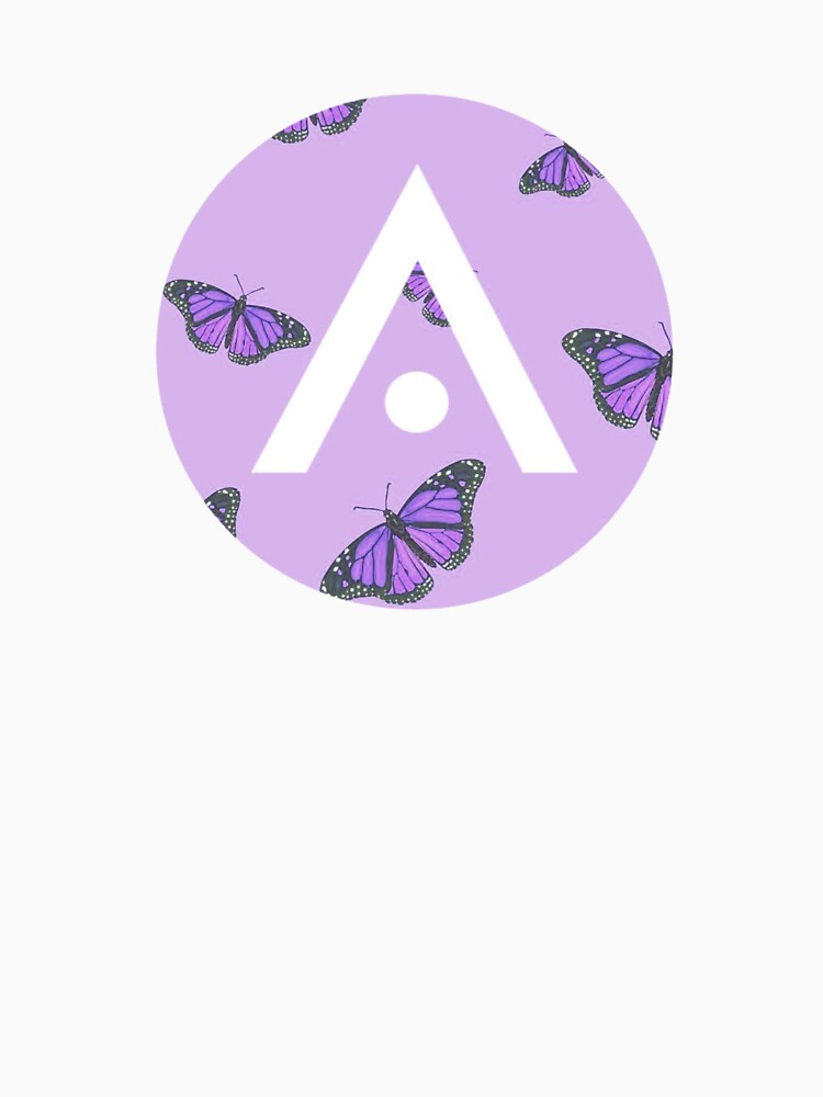 Purple Butterflies Aveda Logo by Dalaura