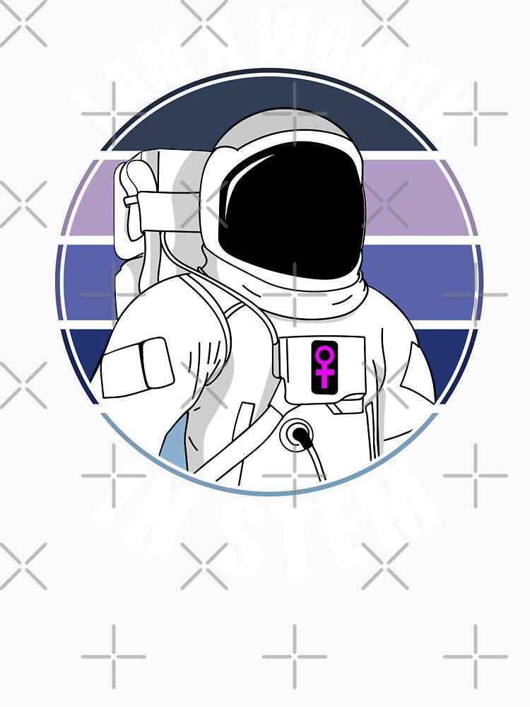 I Am A Woman In Stem - Retro Steminist by Giacob