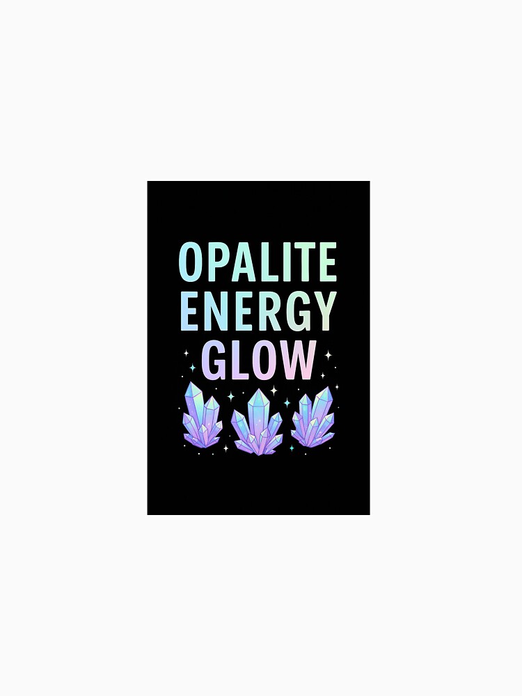 ? Mystic Opalite Energy – Spiritual Healing Crystal Aura Design by LoaiArt