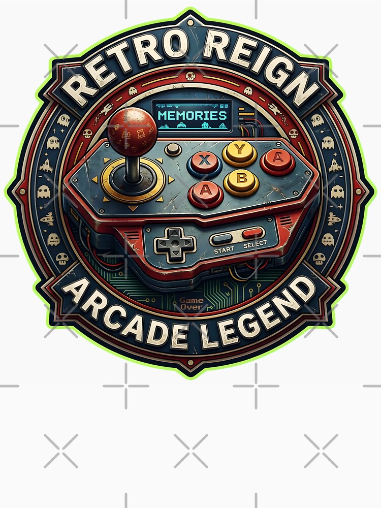 Retro Reign Arcade Legend by AlphaTeez