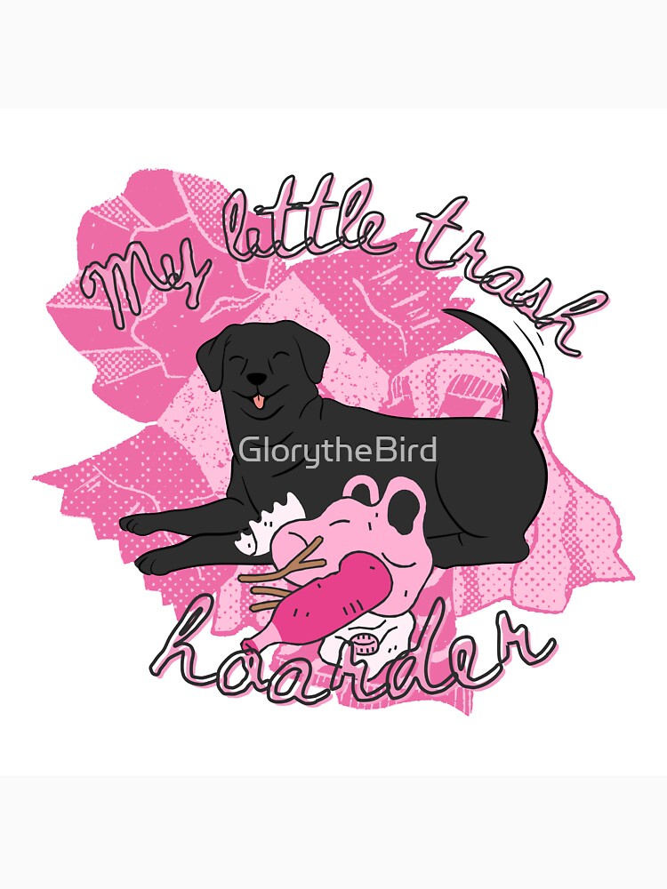 My little trash hoarder by Moth Hawke Designs