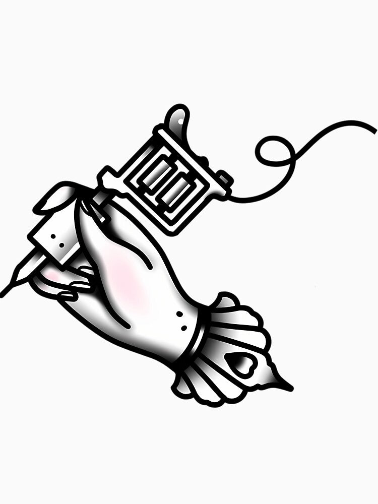 Vintage Tattoo Machine Flash by xartzsbm85