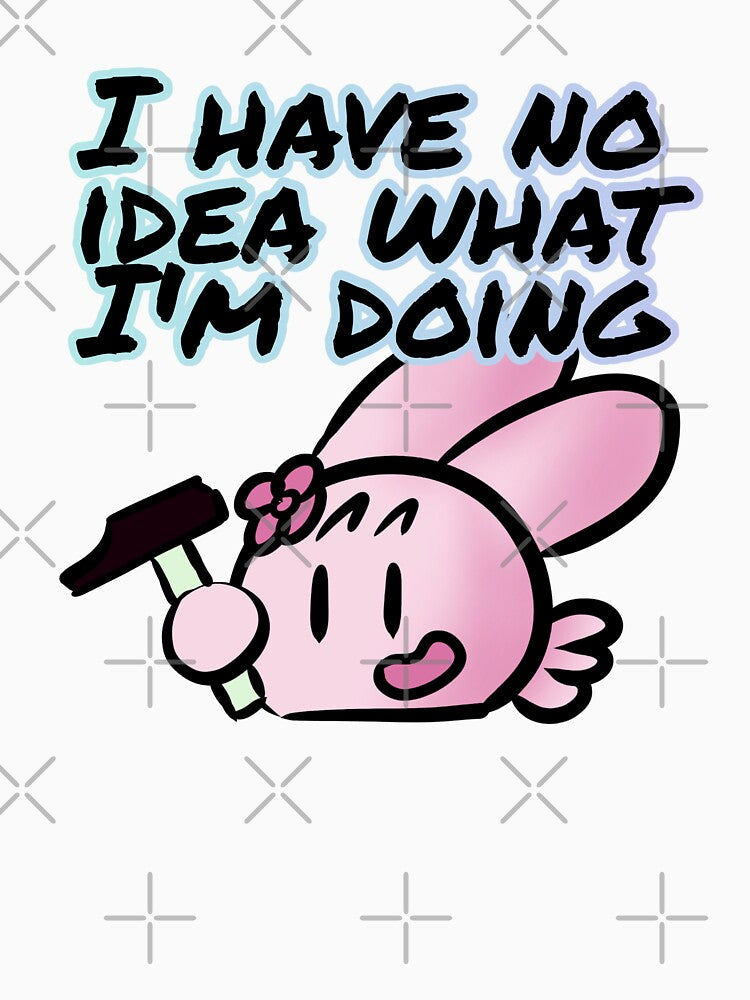 I have no idea what I'm doing - Claninchen bunny by Claninchen