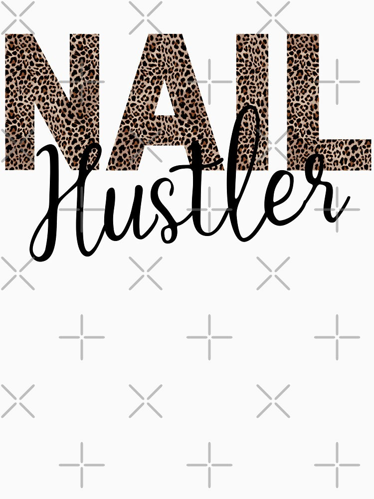 Nail Hustler Leopard Pattern Nail Tech Techniques Nail Boss Nail by Dr.YesOrNo