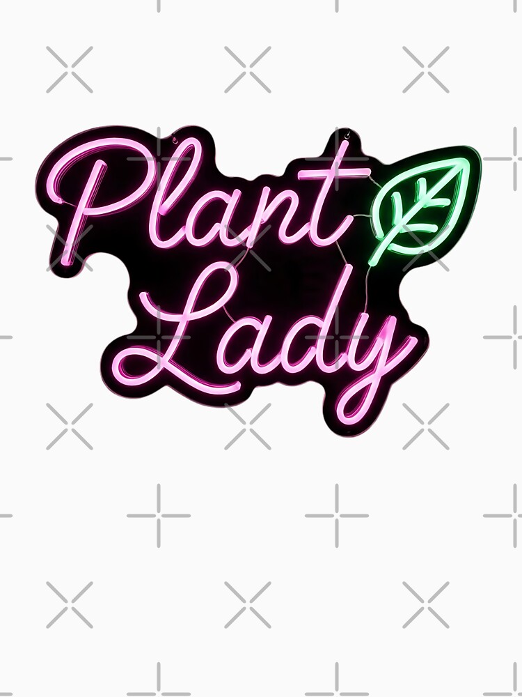 Plant Lady Neon Light by HoruxDesign