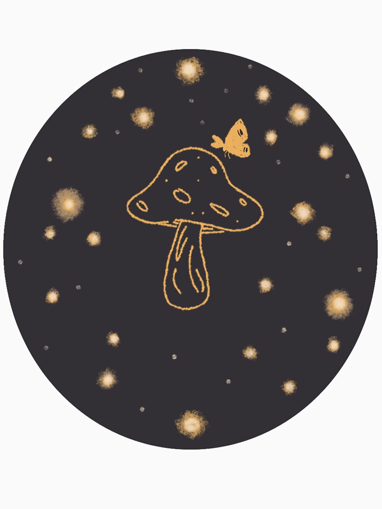 Party of Fireflies Brightening Up This Moth's Night by unicowtist