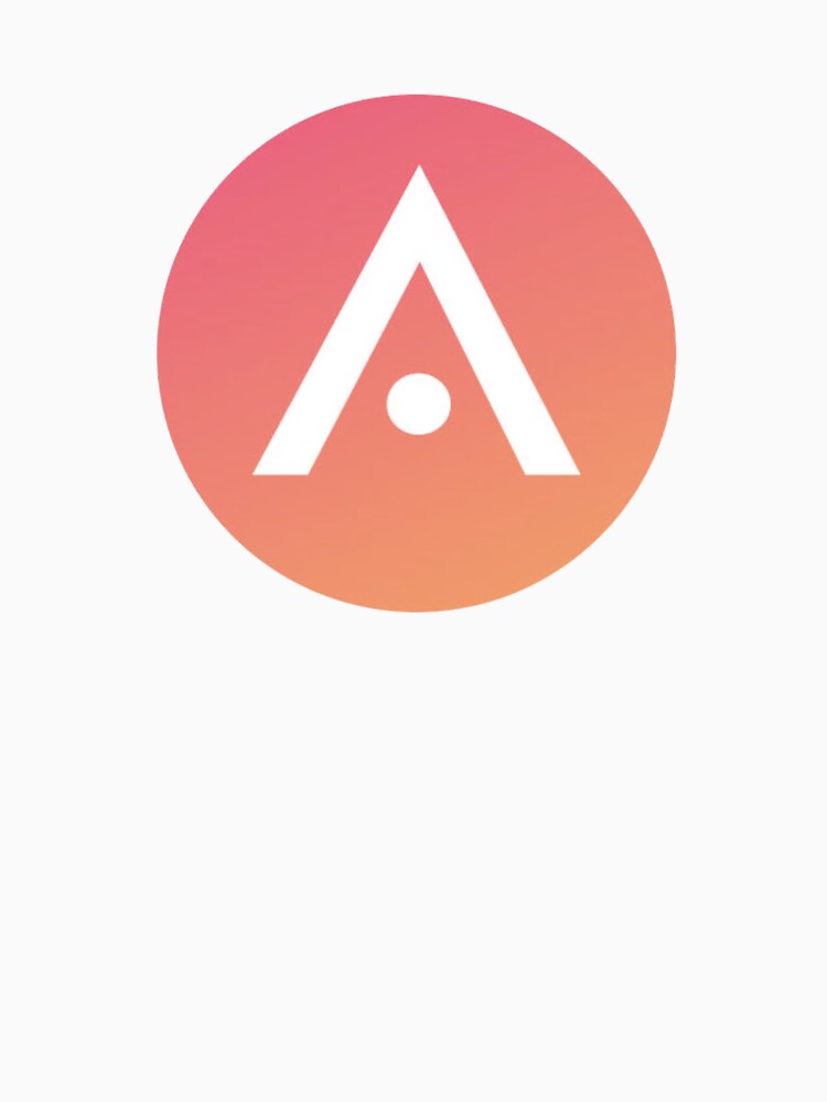 Pink and Orange Ombré Aveda Logo by Dalaura