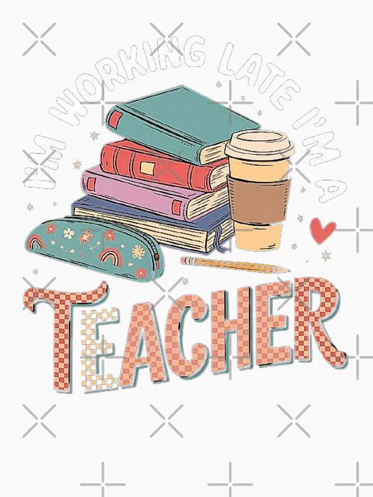 Creative Teacher Life Design - Books, Coffee, and Stationery Art by love3617