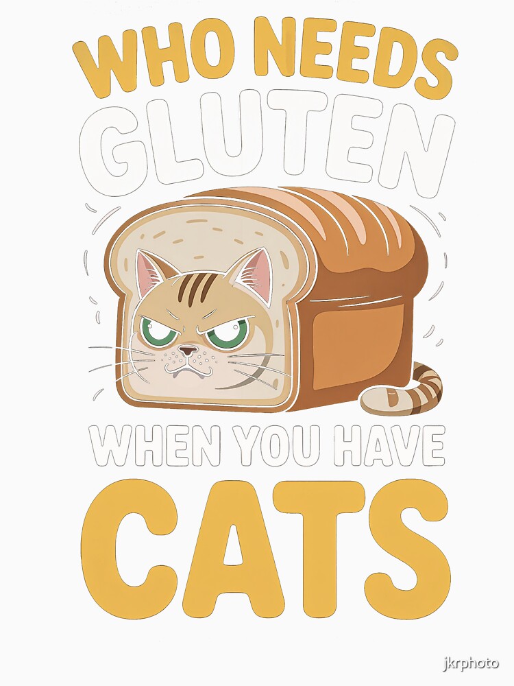 Who needs gluten when you have cats by jkrphoto