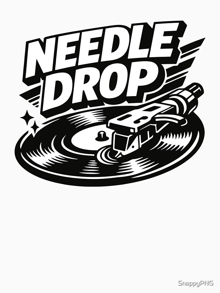 Needle Drop Vinyl Turntable by SnappyPNG