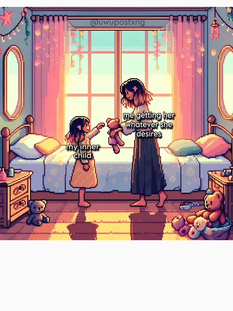 Healing My Inner Child – Wholesome Cozy Pixel Art by EchoWave11