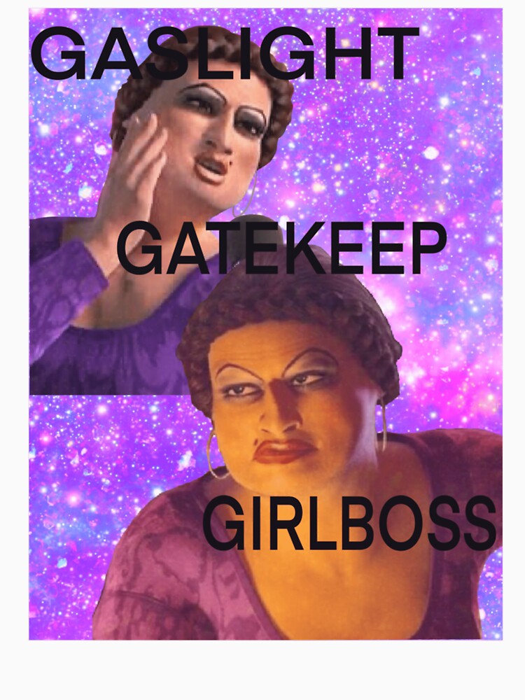 Gaslight Gatekeep Girlboss Shrek by Filomenaodkiew