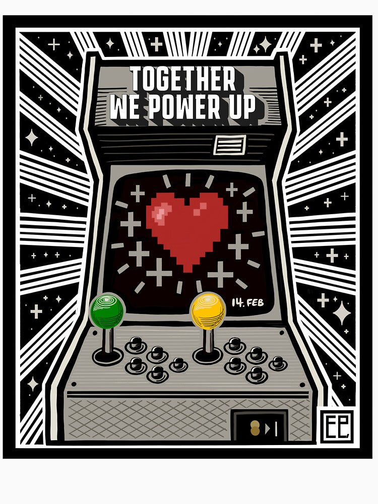 Together We Power Up by EmilieLeeKimArt