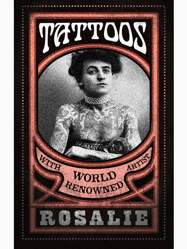 Tattooed Lady Poster by How67