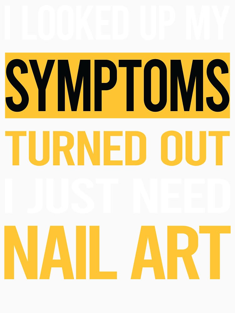 Funny My Symptoms Nail Art Nail Tech Nails Manicure Manicurist Pedicure Pedicurist by kerry8d7dlaurie