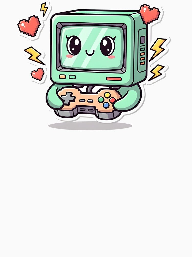 Retro Pixel Power Console by BareSleeves
