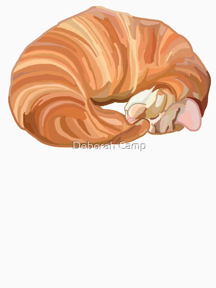 Ginger Orange Croissant Cat by Deborah Camp