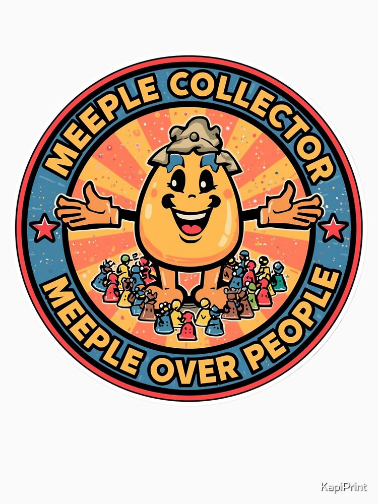 Meeple Collector – Board Game Society by KapiPrint