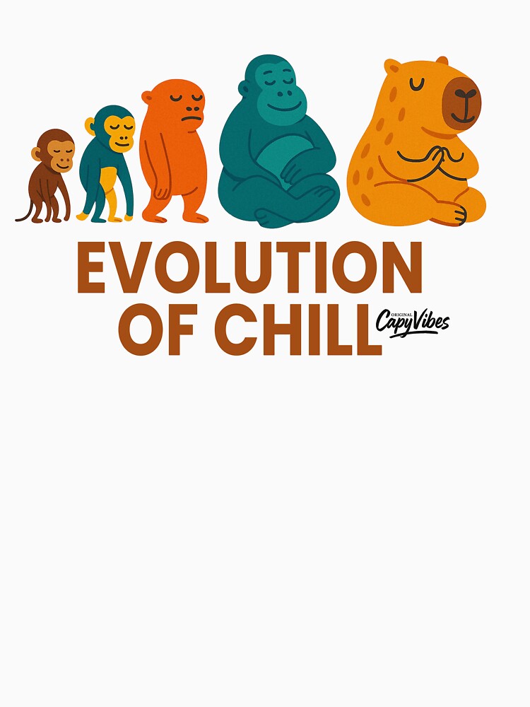 Evolution of Chill: Zen Master by Capy-Vibes