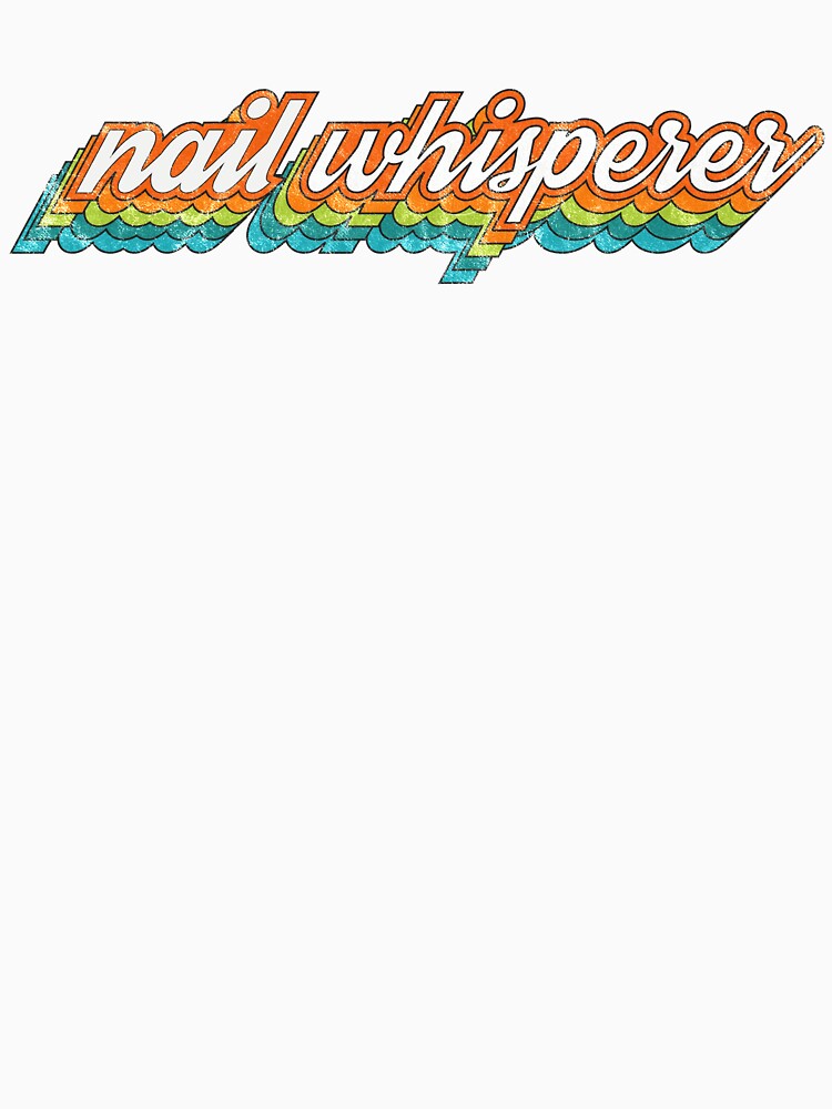 Nail Whisperer Esthetician Nail Tech Design by NailTechSwag