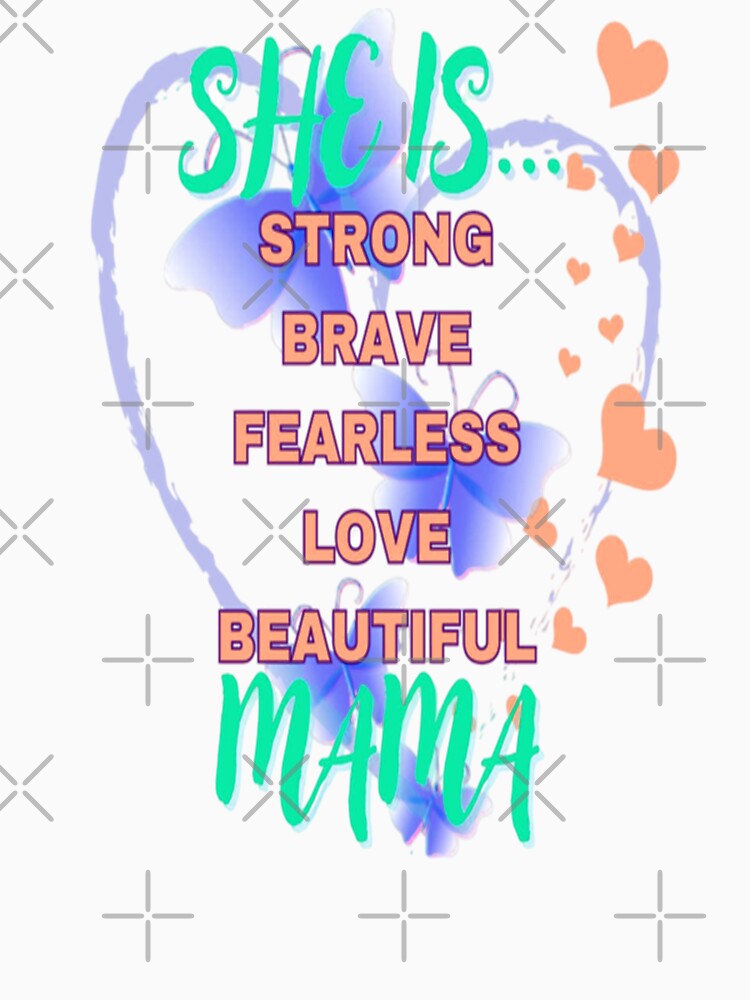 She is Mama 2, Bohemian Mothersday Stepmom Mothersday, Super Mom Super Wife Mothersday by Adri Barnard