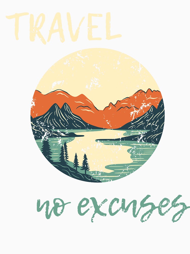 travel gift | travel no excuses | adventure addict by TheraWear
