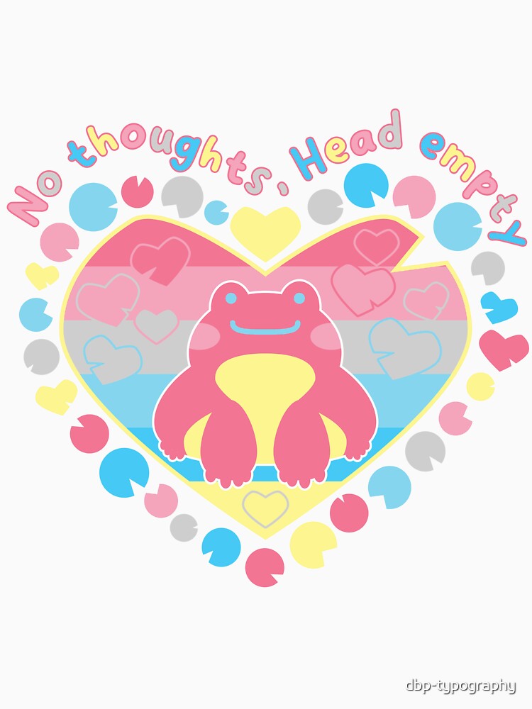No thoughts, Head empty [genderflux] by deadbeatprince-typography