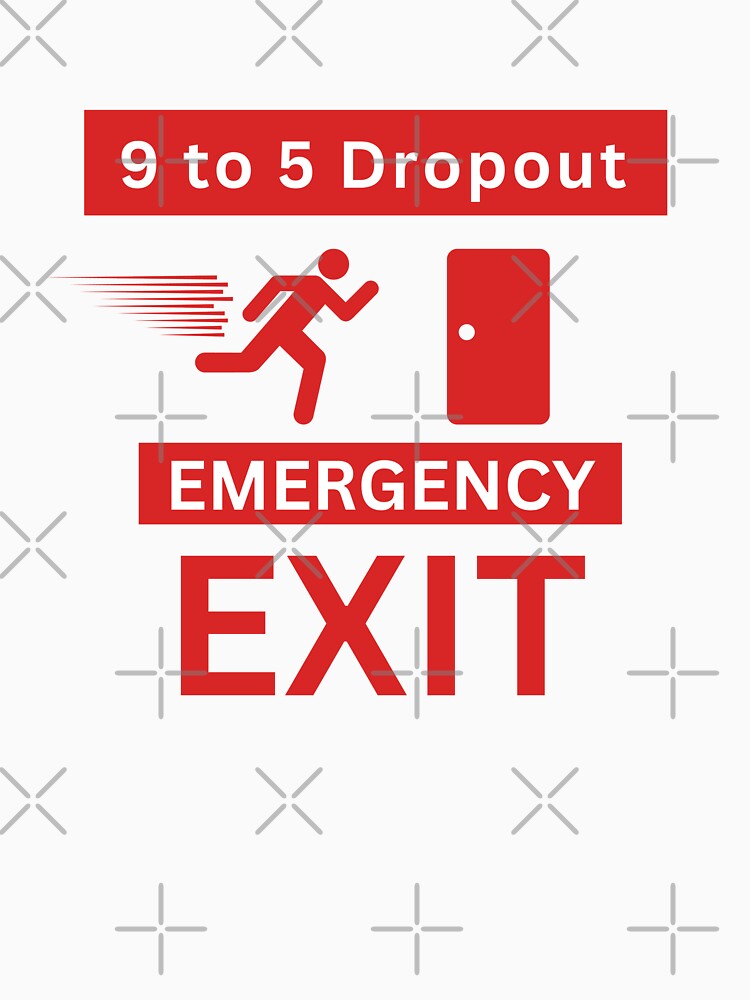 9 to 5 Dropout nomad remote working - work from home funny by wholigans