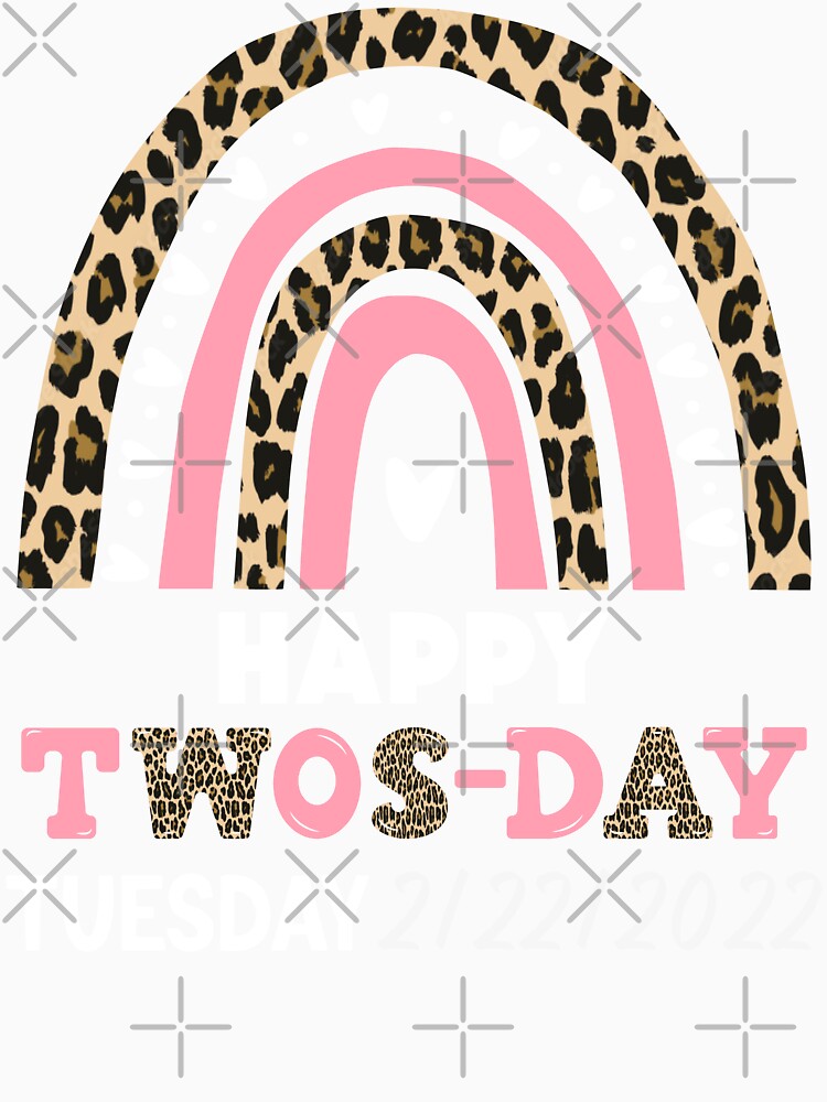 Funny Happy Twosday Tuesday February 22nd 2022 Commemorative Gift Twosday Tuesday February 22nd 2022 Happy 2nd Teacher For teaching Twosday Tuesday February taco twosday by Mouadox ★★★★★