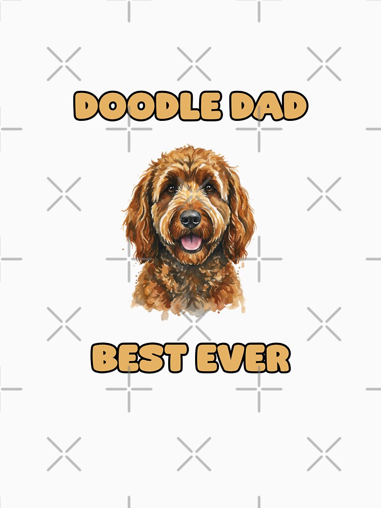 Doodle Dad Best Ever Goldendoodle Labradoodle Owner by NatureUnleashed
