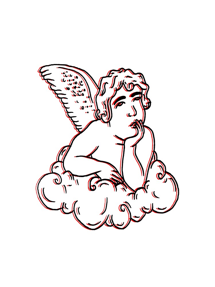 aesthetic angel art by ilustra-ink