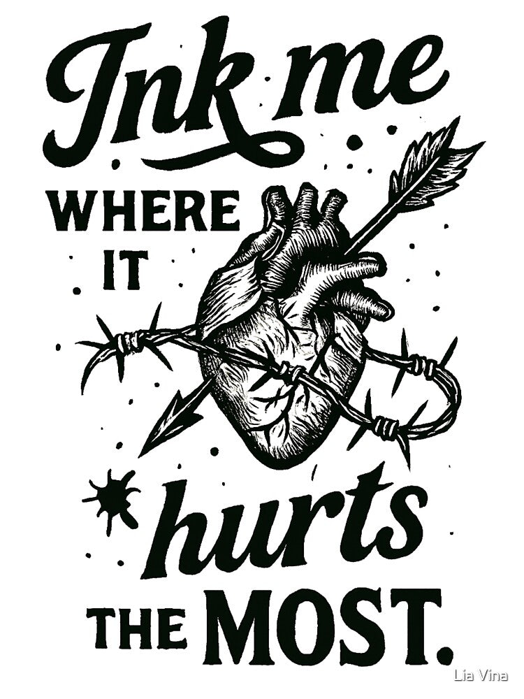 Ink me Tattoo Lover quote by Lia Vina