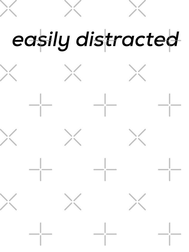 Easily Distracted Baby Simple Little Humans Minimalistic Designs by champagnemoment