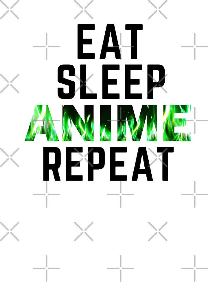 Eat Sleep Anime Repeat by JienChan26