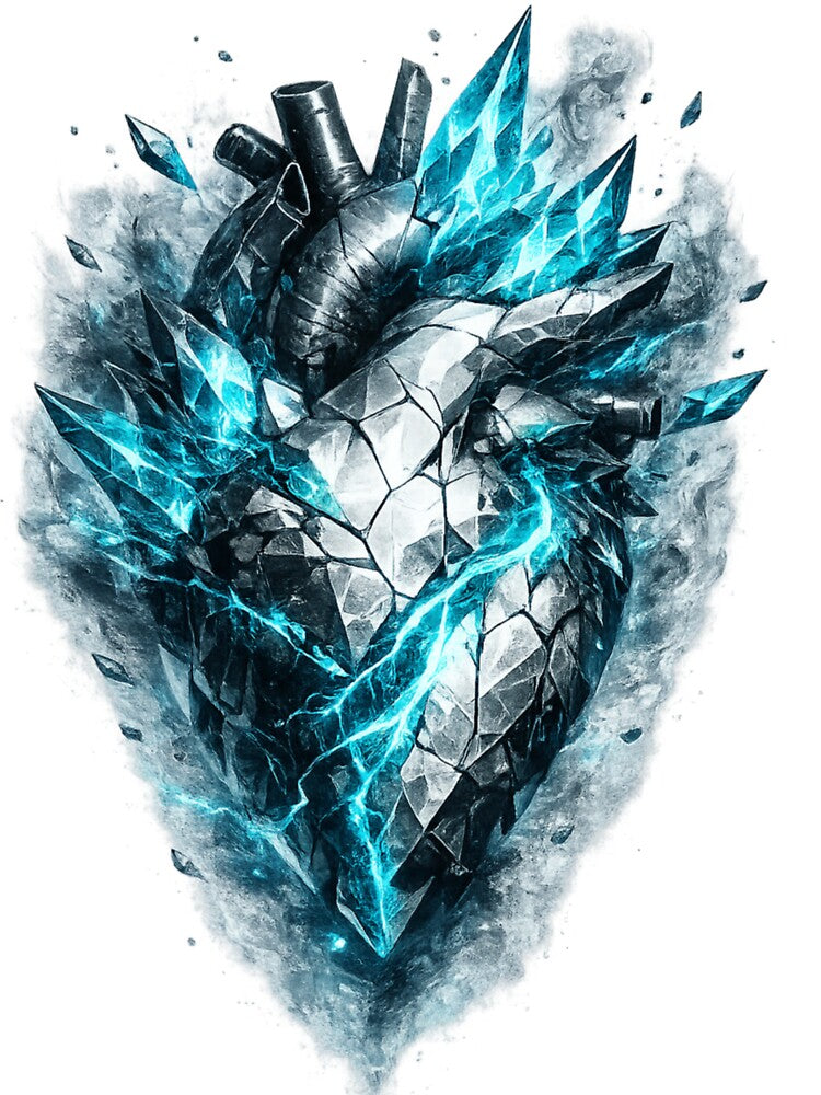 Crystal Heart by Gora Studio
