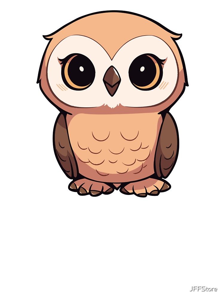 Cute Cartoon Owl by JFFStore