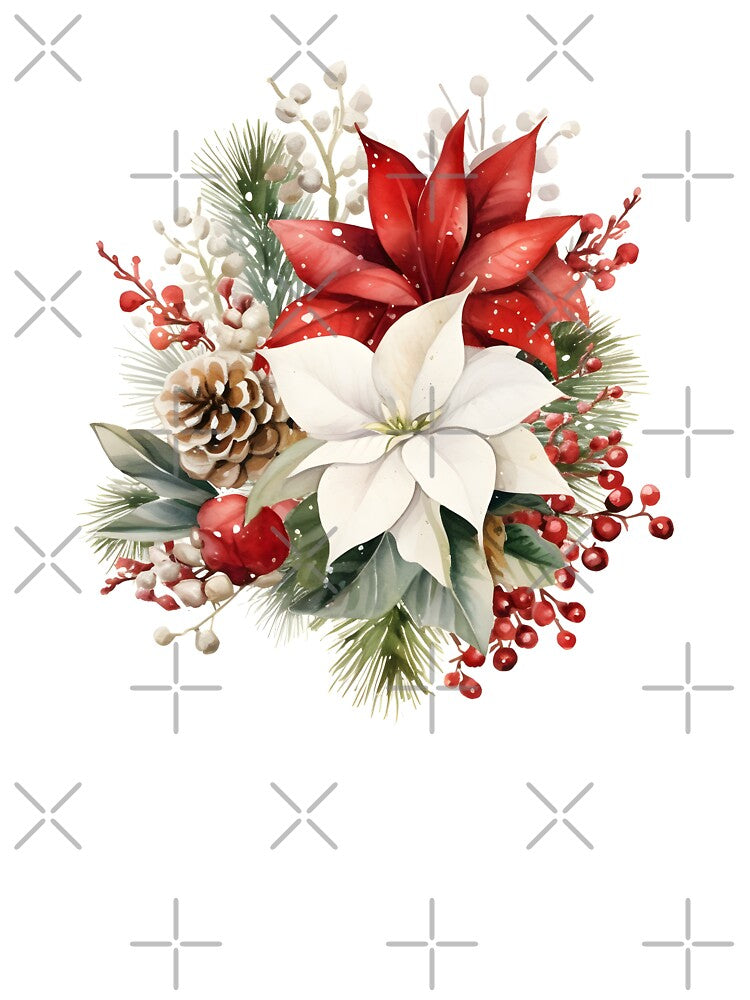 Beautiful Christmas holiday floral bouquet by dcrc