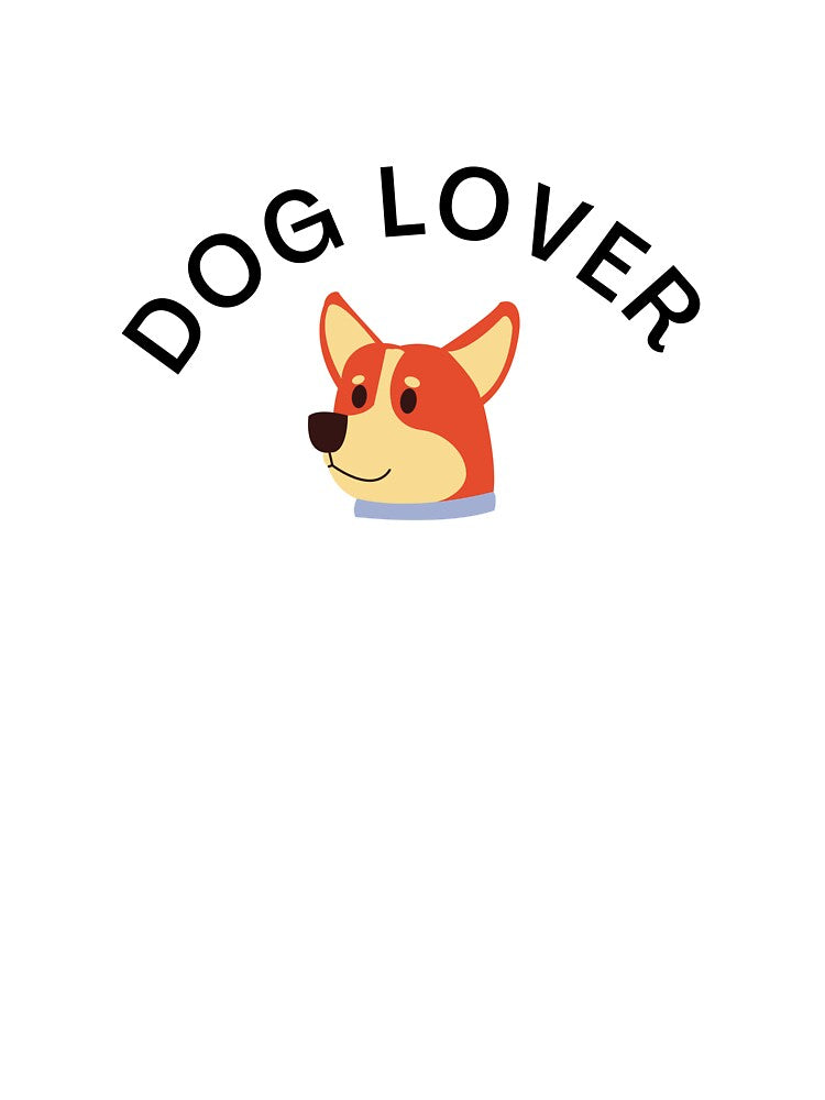 Dog Lover – Adorable Happy Dog Design by gluxdesing