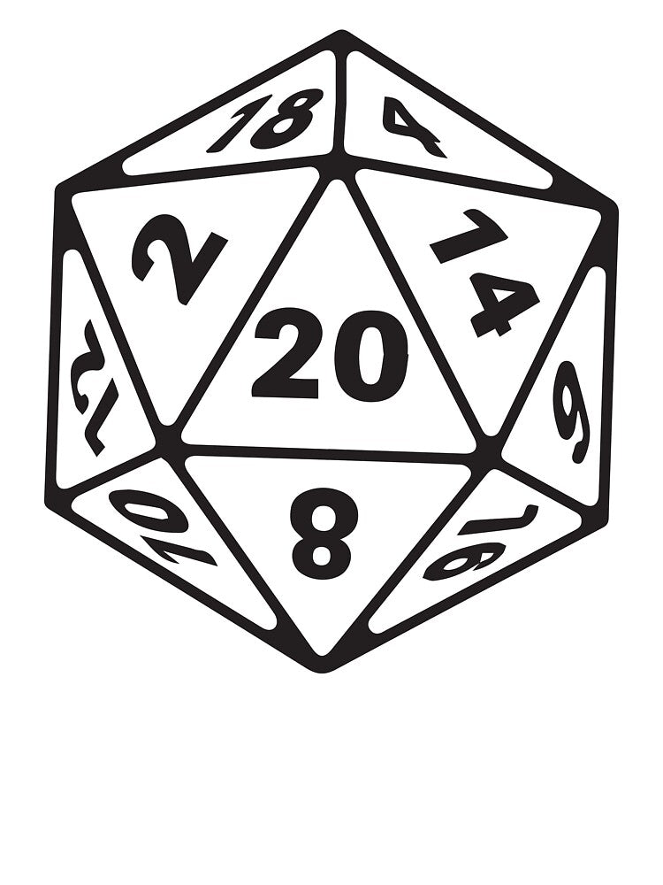 Dungeons and Dragons Dice by BrownHorse90s