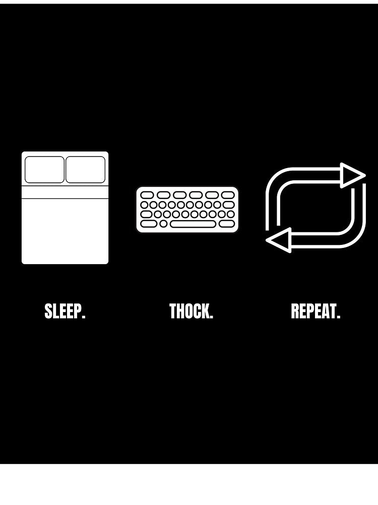 Copy of Sleep Thock Repeat - Daily Gaming Routine by ThockStation
