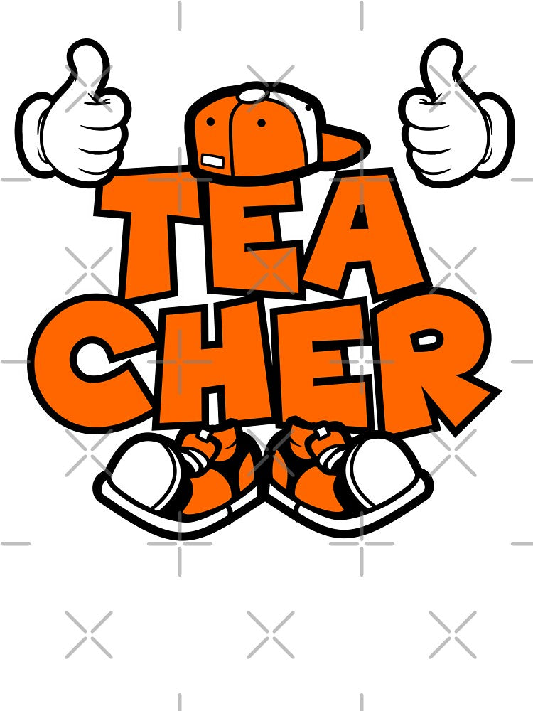 Teacher - WORK street lettering cartoon Character by NFTWords