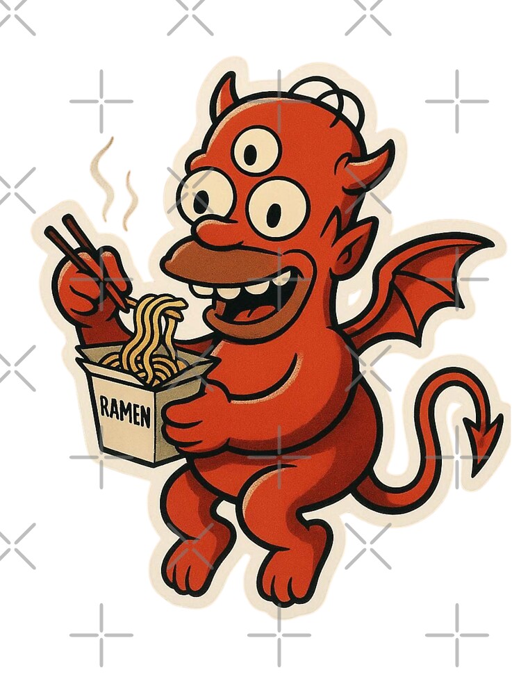 “Ramen on the Run: Lil' Hot Topic Slurpin’ in the Pit”? by Print Fiction
