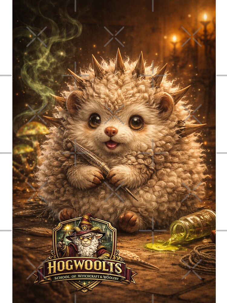 Fluffog, Tiny Guardian of the Quill | Hogwooltz Sheepism Parody by Thpoar