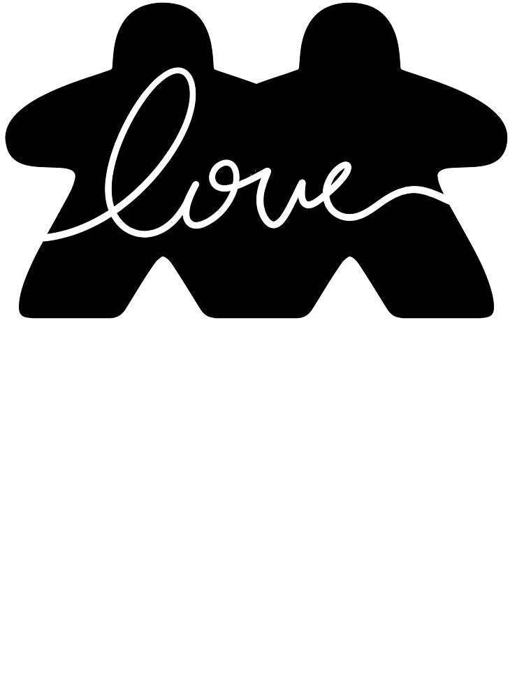 Love Board Game Couple Meeples by BeamGeeks