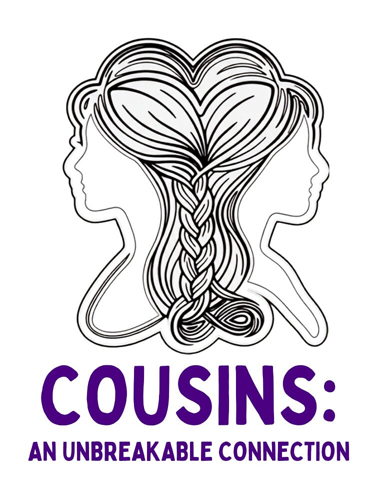Cousins An Unbreakable Connection Heart Braid by ScriptedMoments