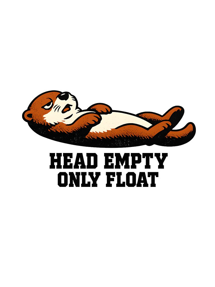 Head Empty Otter Only Float | Brainrot Meme by BeanToePets